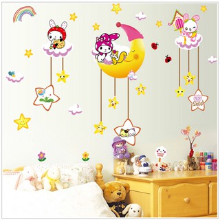 Decal Dán Tường Chúc Bé Ngủ Ngon