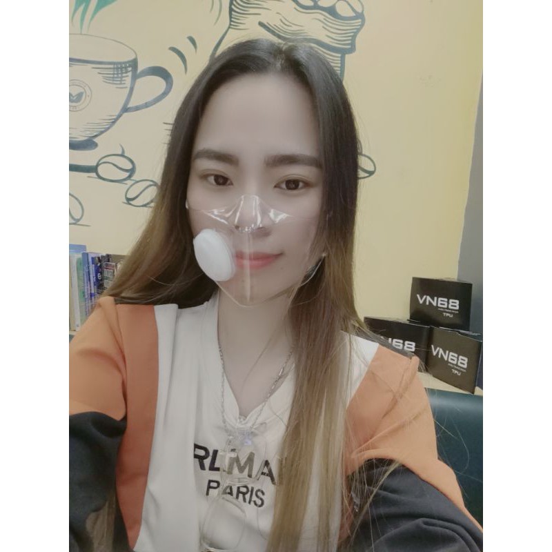 Khẩu Trang Trong Suốt Nhựa TPU VN68 #XC99 #MAX99 | BigBuy360 - bigbuy360.vn