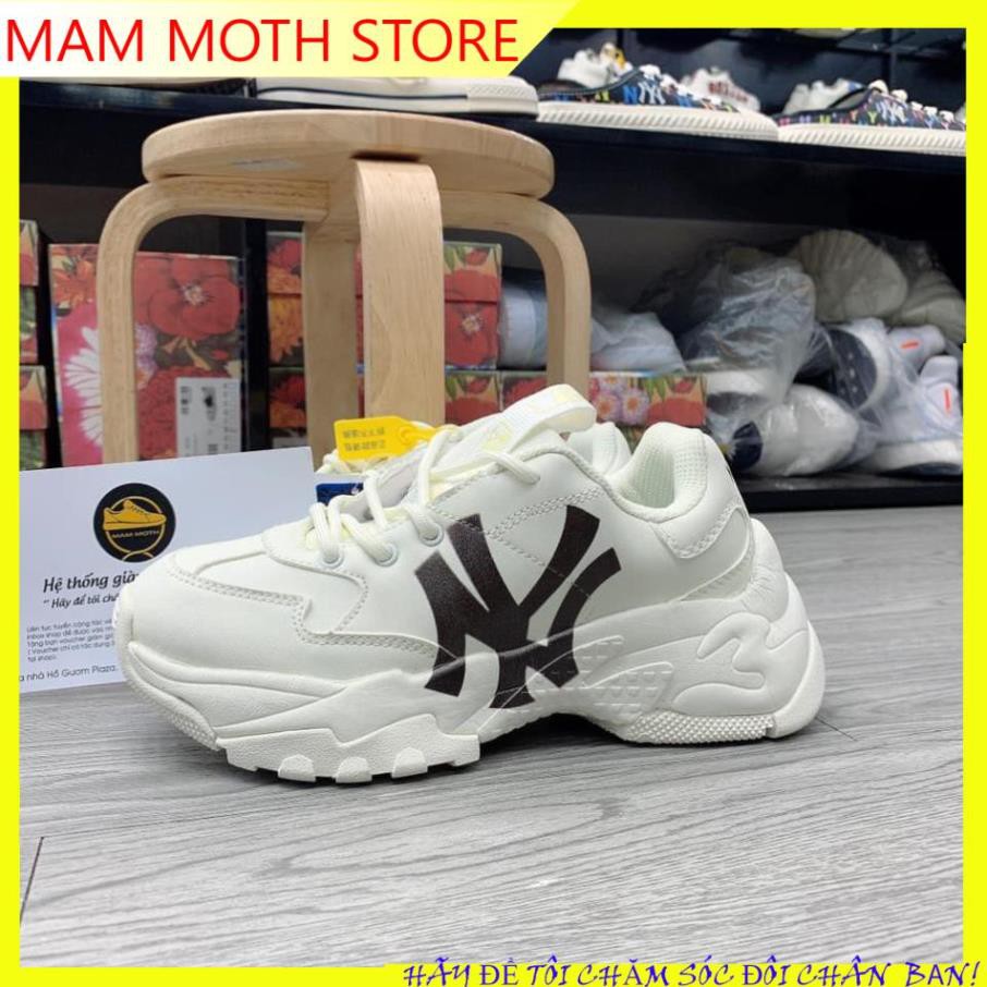 Giày mlb các mẫu ny đế trắng mickey đỏ holo vang holo hồng full size MAMMOTH