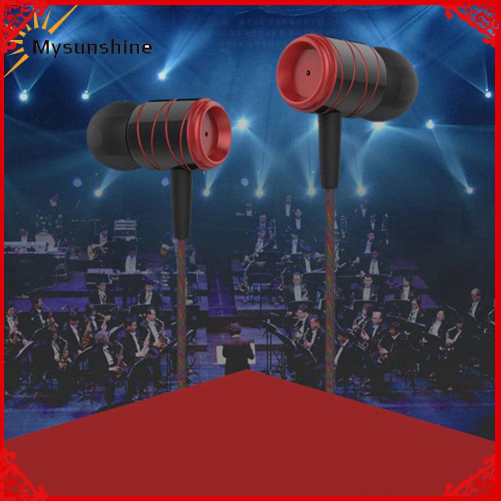 Tai Nghe Nhét Tai Có Dây Bằng Kim Loại Chất Lượng Cao Cho Iphone | BigBuy360 - bigbuy360.vn