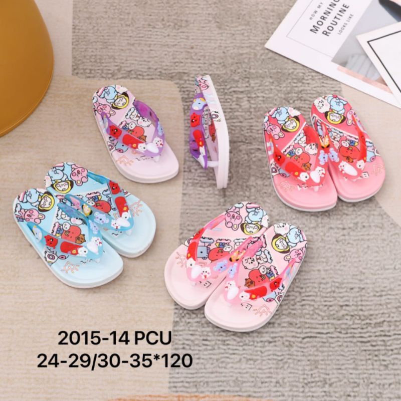 Dép Alina Nữ 2015 Họa Tiết BT21