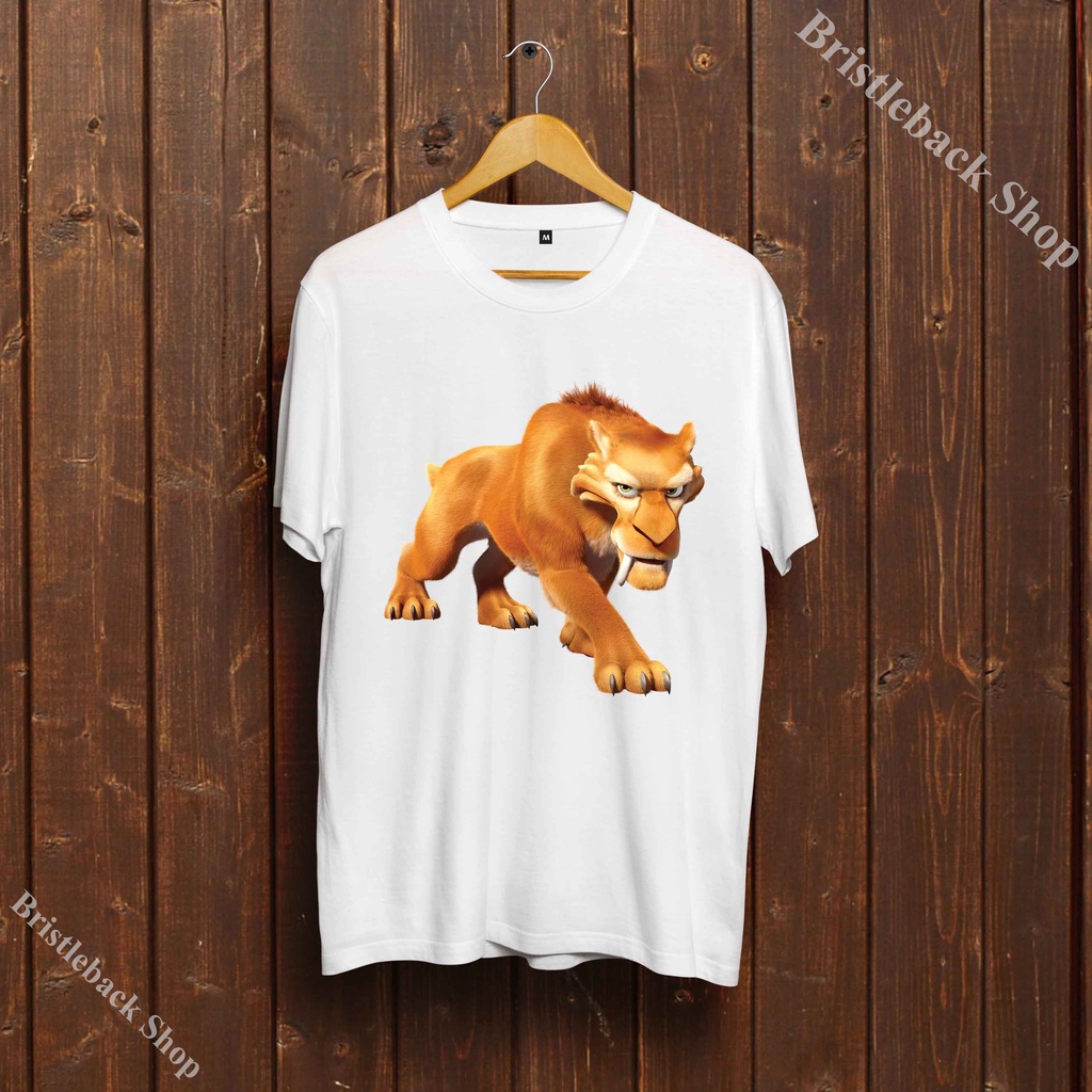 Áo Kỷ băng hà Ice Age nam Cotton cổ tròn trẻ trung mềm mại phong cách I11IEA012