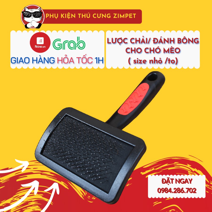 Lược chải lông chó mèo - Lược đánh bông lông cho chó mèo - Zimpet