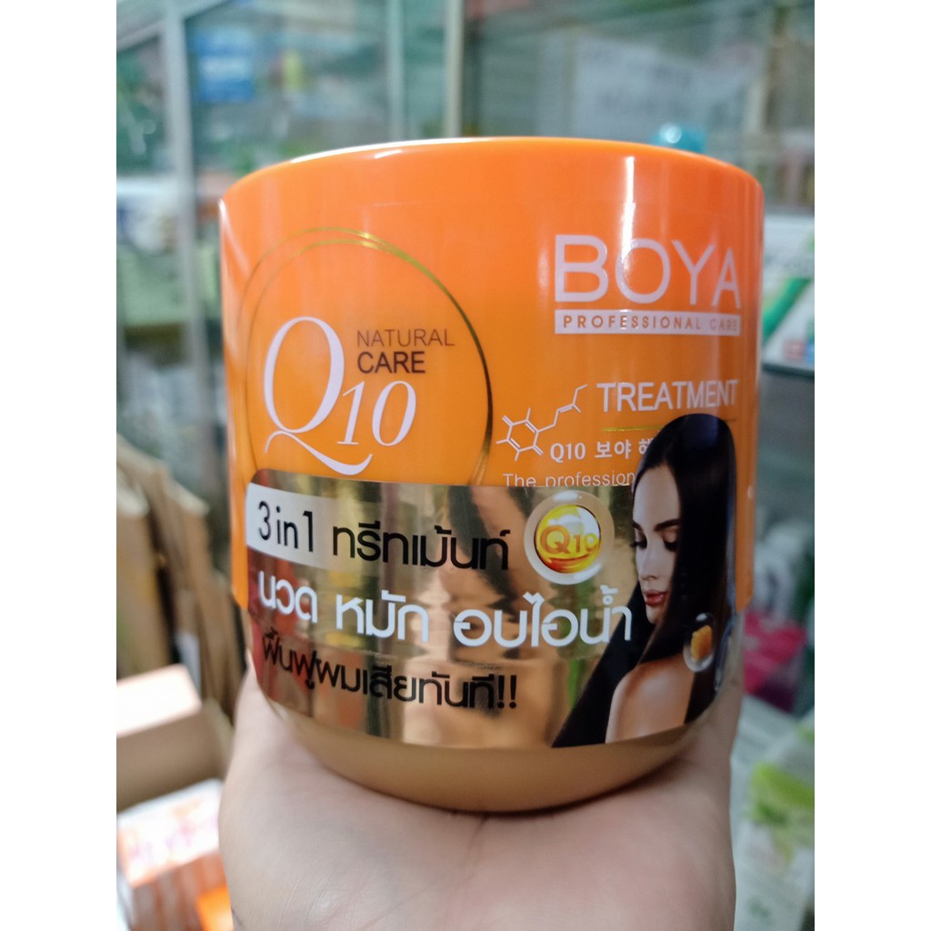 Dầu Ủ Tóc Q10 NATURANL CARE BOYA TREATMENT 500G ( THÁI LAN )