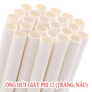 Ống hút giấy phi 6,8,12