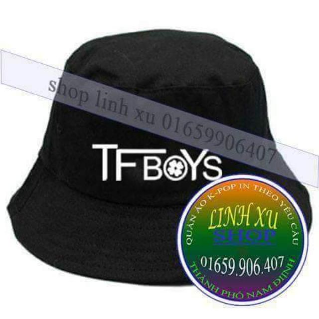 Mũ nón bucket TFBOYS ( có thiết kế & in hình theo yêu cầu)