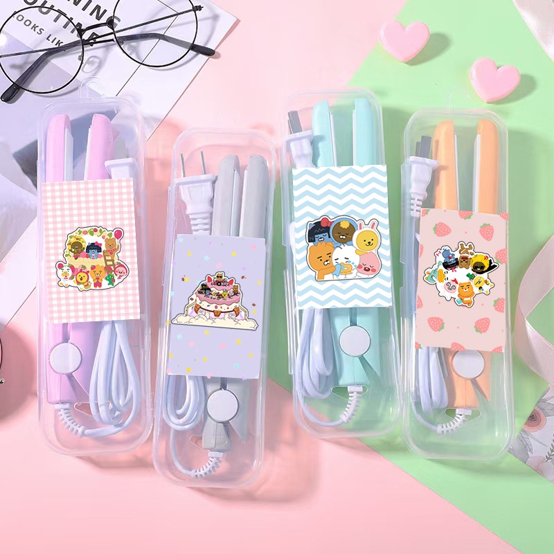Máy là tóc gấu brown MLI5 cute bare bear molang pusheen  khủng long hoàng đế mèo capoo bé đào gấu dâu lotso