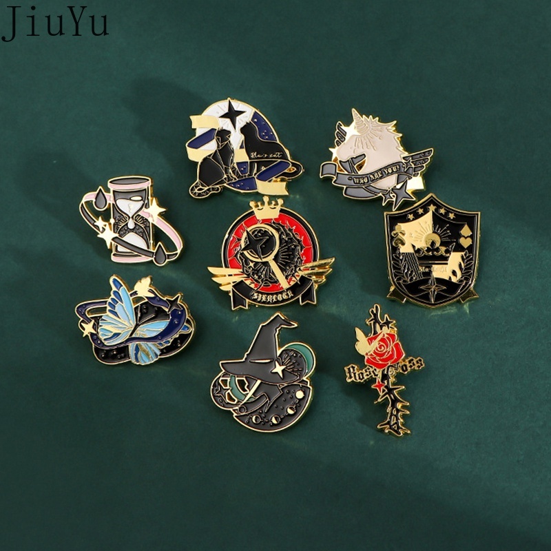 Ghim Cài Áo Họa Tiết Hoạt Hình Dễ Thương Bắt Mắt