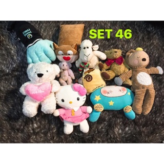 Gấu bông 2hand hàn nhật 200k/set