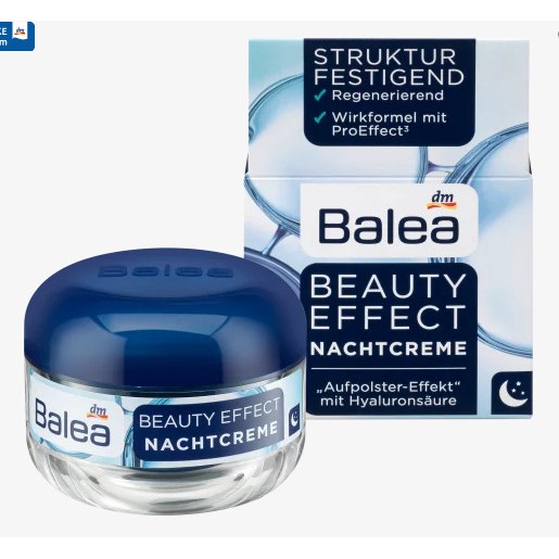 Bộ kem dưỡng sáng da và chống lão hóa Balea Beauty Hyaluron - Hàng Đức