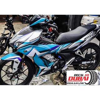 Tem Trùm Winner X Xanh Trắng Kiểu Zin