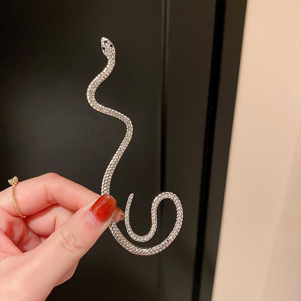 USNOW Bông Tai Dạng Kẹp Phong Cách Punk Cá Tính Cho Nam Nữ