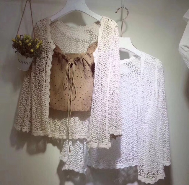 ⚡️FLASH SALE⚡️-ÁO KIMONO LƯỚI ĐI BIỂN CÓ SẴN | BigBuy360 - bigbuy360.vn