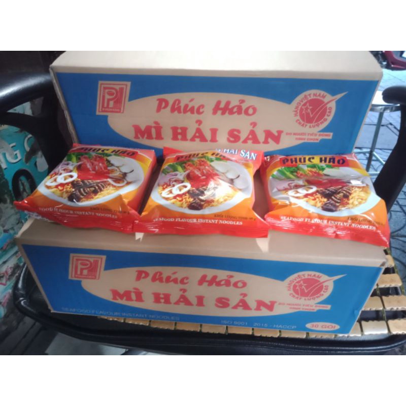 Mì Phúc Hảo 60g x 30 Gói vị Thịt Tôm Gà