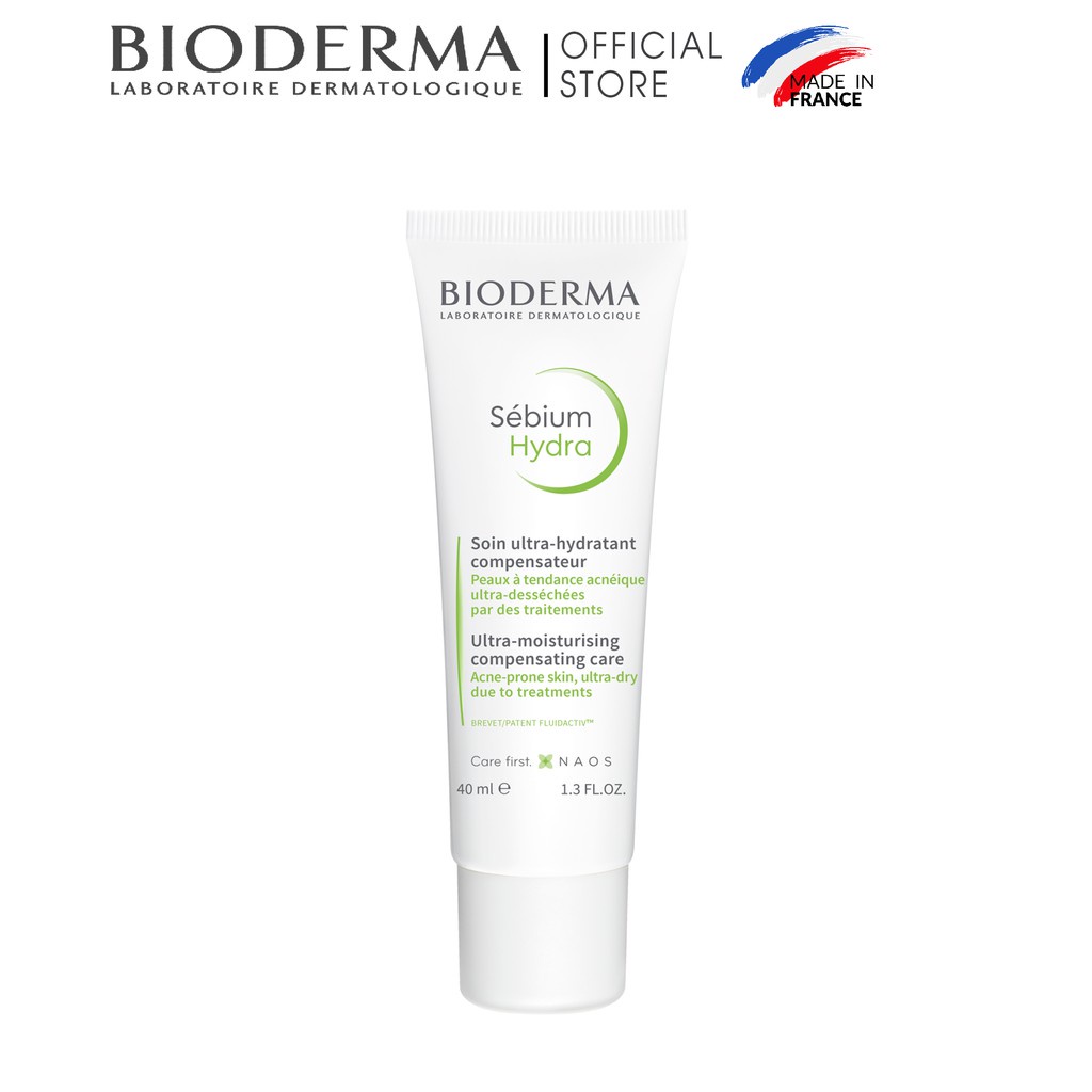 Bioderma Kem Dưỡng Cấp Ẩm Dành Cho Da Dầu, Da Mụn BIODERMA Sébium Hydra 40ml