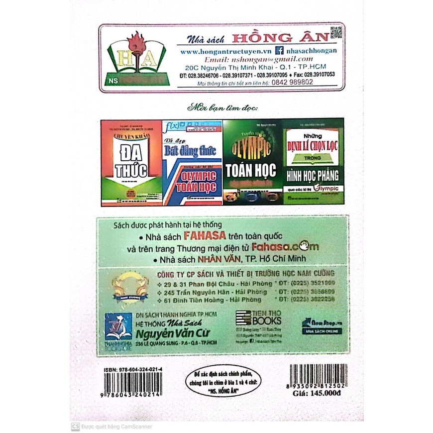 Sách - Chuyên khảo phương trình hàm