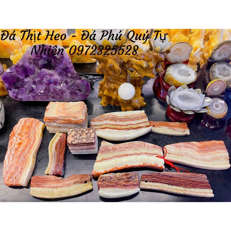 Đá Thịt Heo - Đá Phú Quý Phong Thuỷ Tự Nhiên