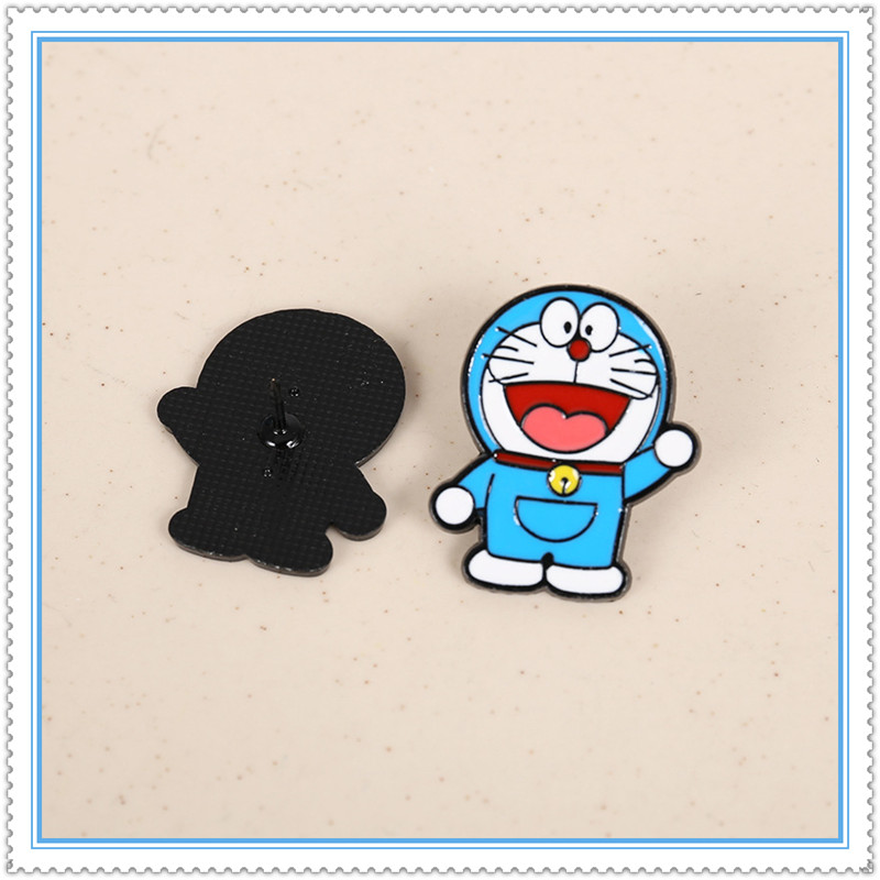 ★ Doraemon Series 01 - Anime Brooches ★ 1Pc Nobita Fashion Doodle Enamel Pins Backpack Button Badge Brooch