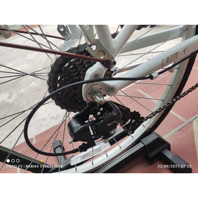 Xe Đạp Thể Thao Vinabike Latte 2022 - Khung Nhôm, Groupset Shimano, Mayer Nhôm Cao Cấp