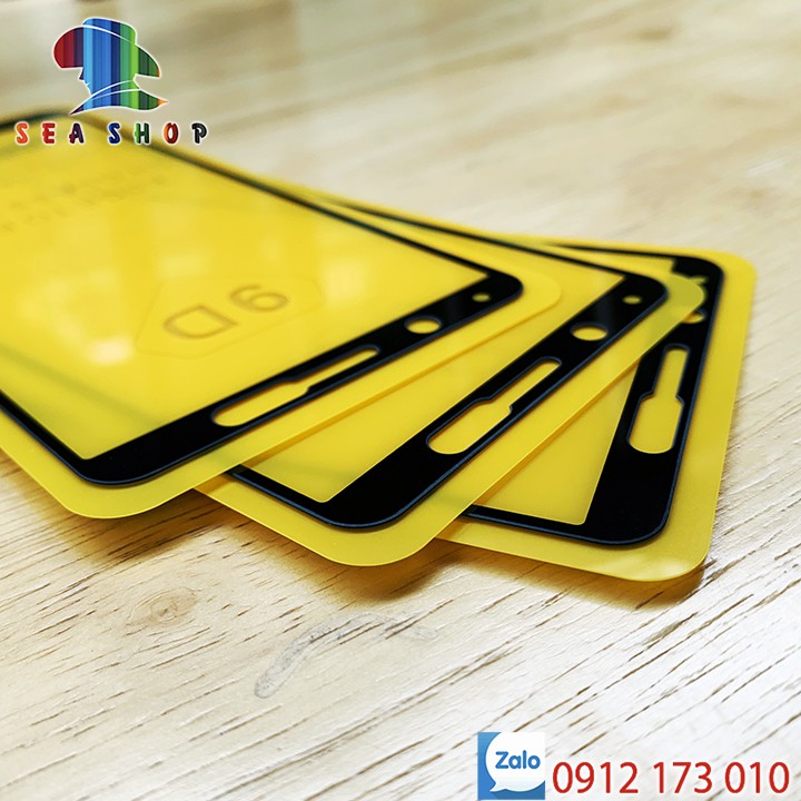 [BỘ 2 KÍNH] Kính cường lực Full màn Vivo V7 - Y85 - Kính cường lực tràn viền - 9D