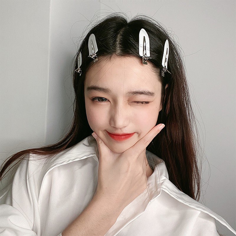 【1 Cái】 Ghim Tóc, Kẹp Tóc Dễ Thương. Kẹp Tóc Không Đường May Xinh Xắn Dễ Thương Phong Cách Hàn Quốc