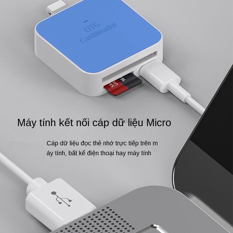> Đầu đọc thẻ di động Apple đa chức năng Thẻ nhớ máy ảnh thẻ nhớ SD Bộ chuyển đổi đa năng TF đa năng nhỏ gọn < | BigBuy360 - bigbuy360.vn