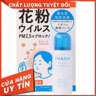 XỊT KHÁNG KHUẨN, BỤI MỊN IHADA SHISEIDO NHẬT BẢN