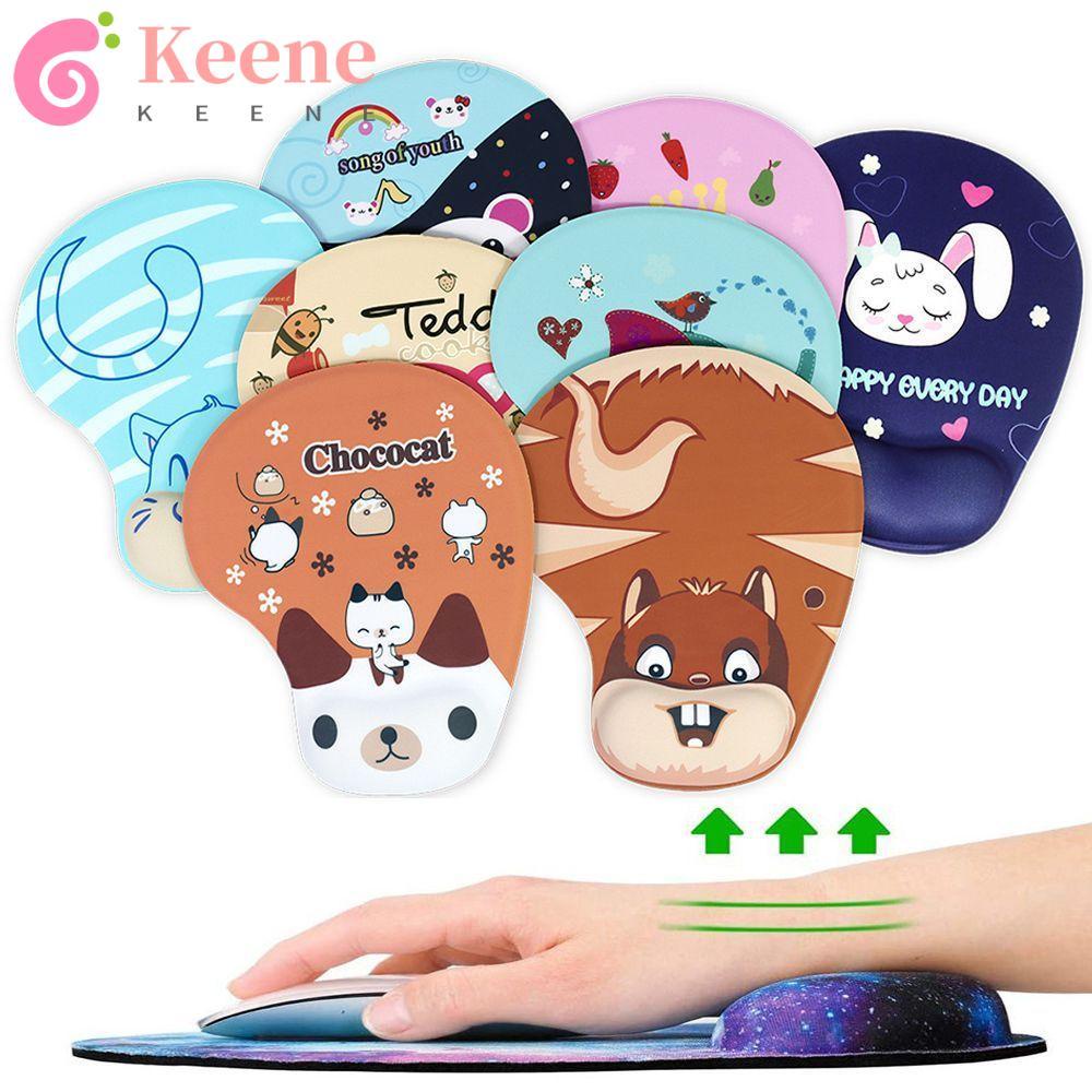 Miếng Lót Chuột Silicone Chống Trượt Hỗ Trợ Cổ Tay Tiện Dụng