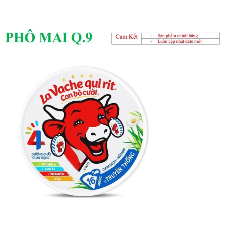 Phô Mai Con Bò Cười 16 miếng vị truyền thống