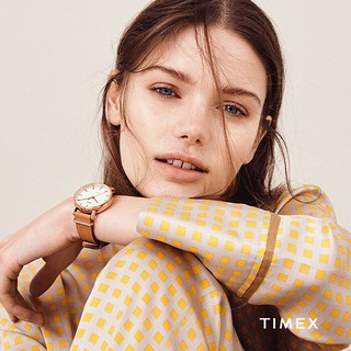 Đồng Hồ Dây Da Nữ Timex TW2R70200
