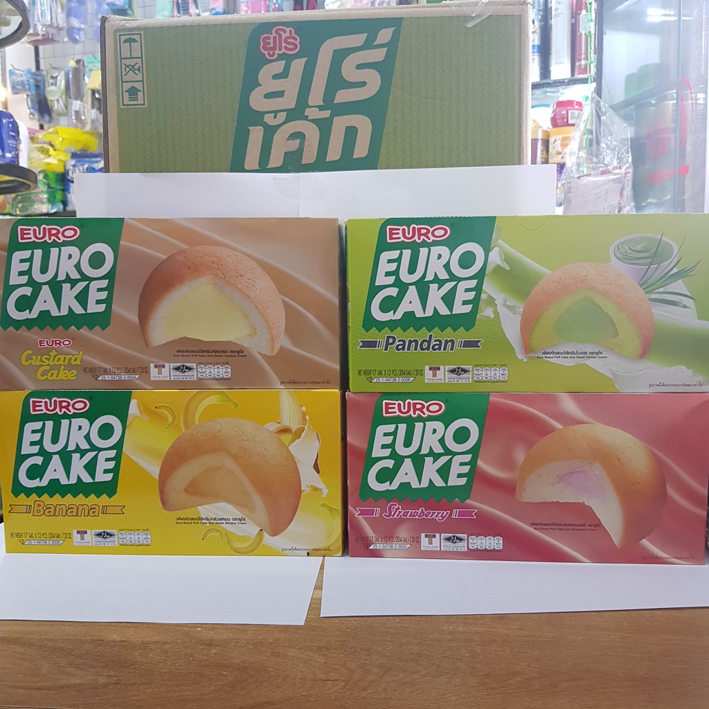 Bánh trứng Thái Lan Euro Cake