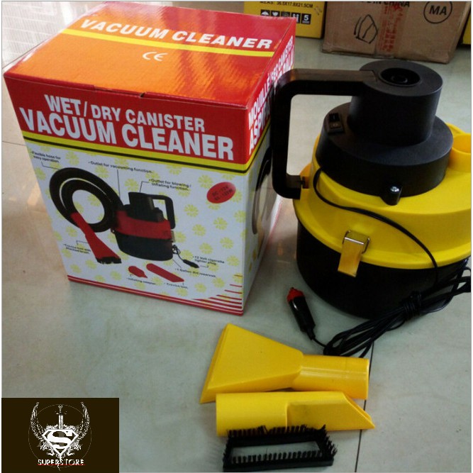 Máy hút bụi khô ướt chuyên dụng ô tô 120W 12v - SuperStore