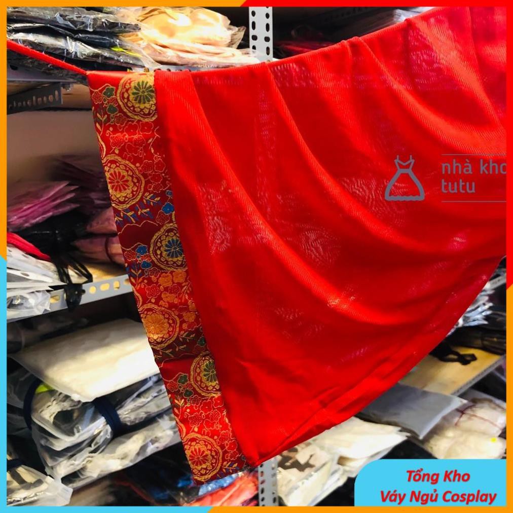 Bộ Đồ Ngủ Cosplay Tân Nương Cổ Trang - Võ Tắc Thiên Choàng + set Yếm Siêu mịn đẹp | BigBuy360 - bigbuy360.vn