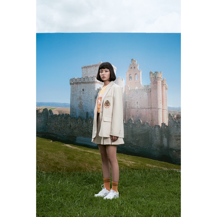 Áo Blazer BOO Unisex Dáng Regular Thêu Logo Harry Potter BZL