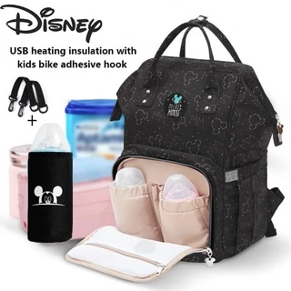 Balo giữ nhiệt sức chứa lớn chống thấm nước in họa tiết Disney dễ thương tiện lợi dành cho mẹ bỉm sữa