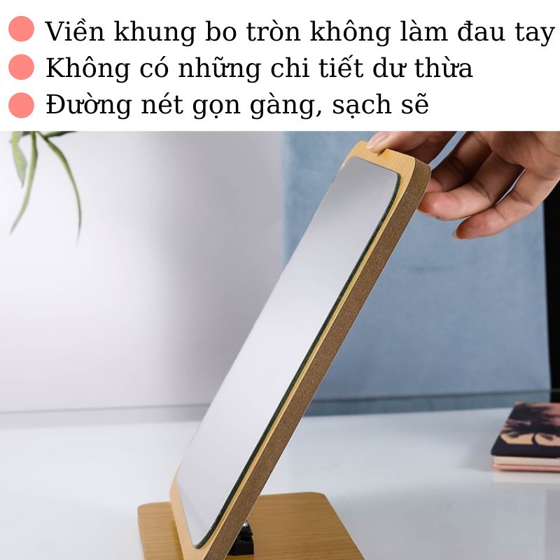 Gương Trang Điểm Để Bàn, Gương Soi Trang Điểm Phong Cách Hàn Quốc