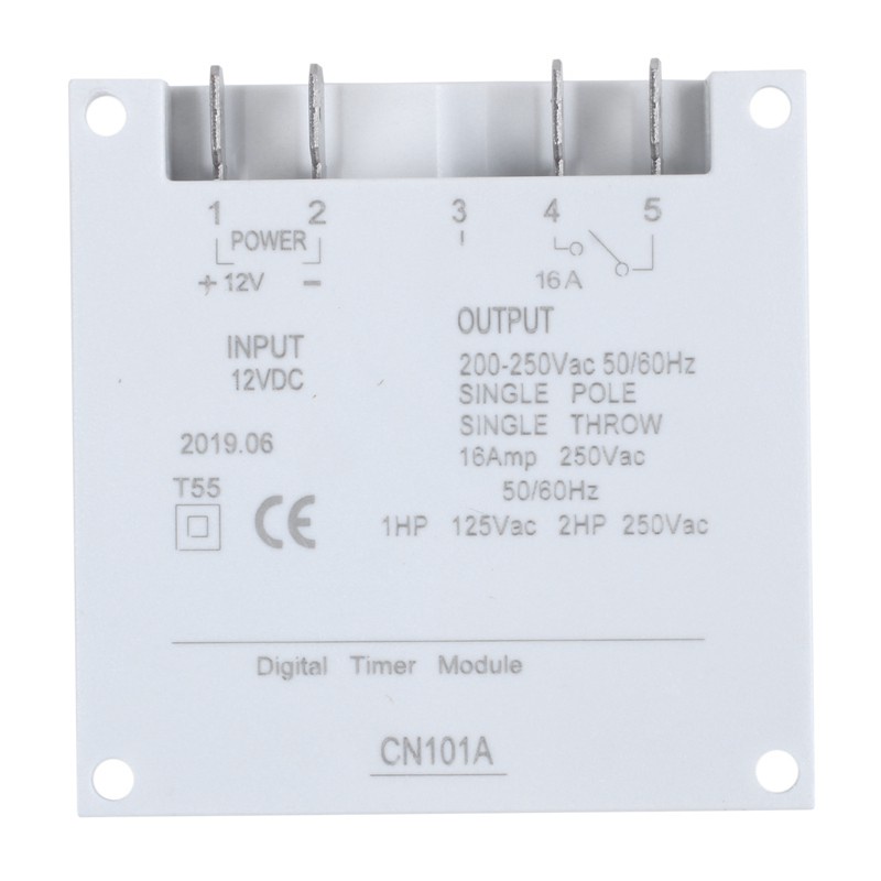 DC 12V Digital LCD Power Programmable Timer Time Switch Relay 16A Amps