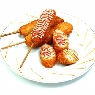 6 CÂY HOTDOG PHÔ MAI HÀN QUỐC ( FREESHIP GIAO NHANH TRONG 2 GIỜ )