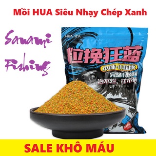 Mồi hua chép xanh câu cá sanami fishing store hua-23 siêu nhạy,phù hợp với chép,trôi,rô phi