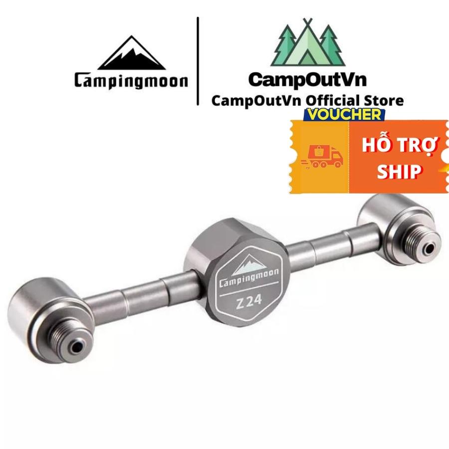 Campingmoon đồ cắm trại campoutvn campingmoon adapter Z24 ga chia nhánh bình ga cắm trại Z24 A078