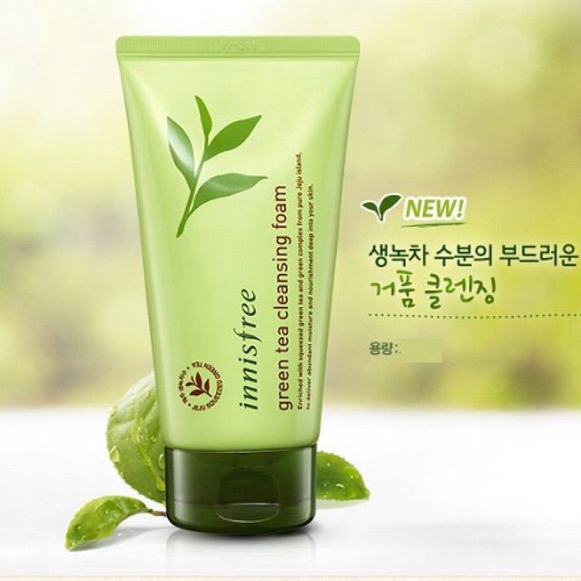 Sữa rửa mặt trà xanh Innisfree Green Tea Foam Cleanser 150ml Hàn Quốc HOT | BigBuy360 - bigbuy360.vn