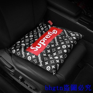 Đệm lót ghế ngồi xe hơi / văn phòng in chữ supreme