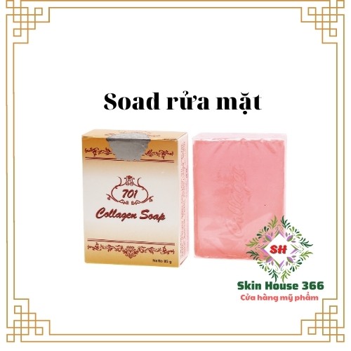 ( tách sét) soad rửa mặt collagen 701