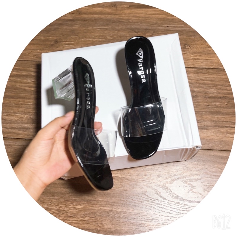 Guốc cao gót quai trong gót 5p mẫu hè cho nữ