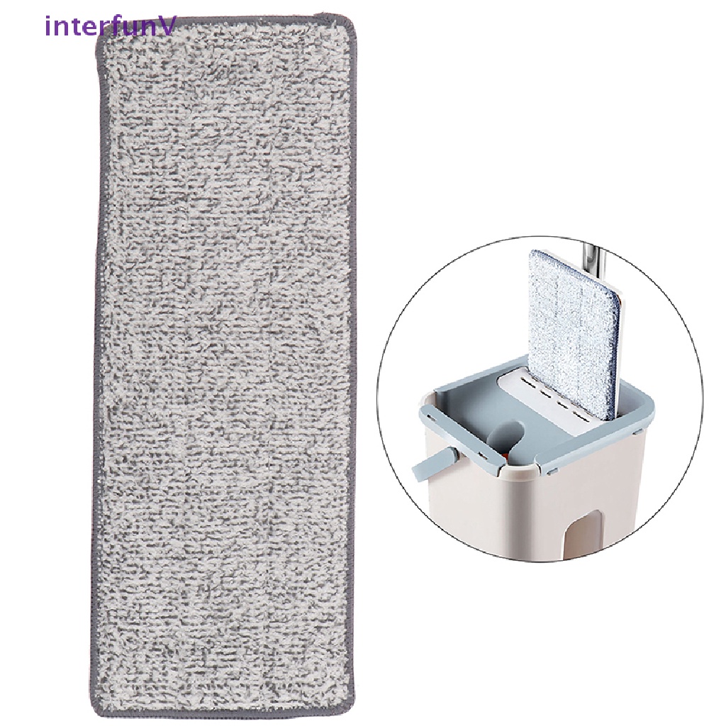 [InterfunV] Khăn Lau Sàn Bằng Sợi Vải Dán Thay Thế Cho Cây Lau Nhà [Mới]