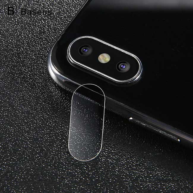 Bộ 2 kính cường lực camera Baseus Iphone Xs Max