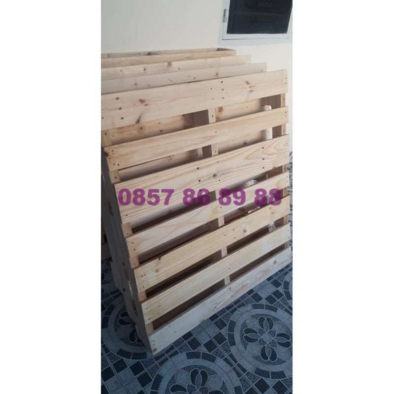 Giường Pallet Gỗ Thông 1m6x2m - Giá Xưởng | BigBuy360 - bigbuy360.vn