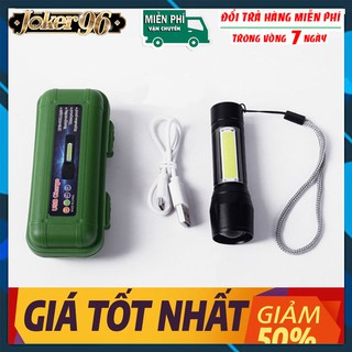 Đèn Pin MINI Siêu Sáng T1 Cao Cấp Có Zoom 3In1