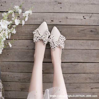 Sục nữ thắt nơ chấm bi tiểu thư