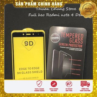 Kính cường lực 5d full keo xiaomi mi note 4, 5, 5a, 4x pktc